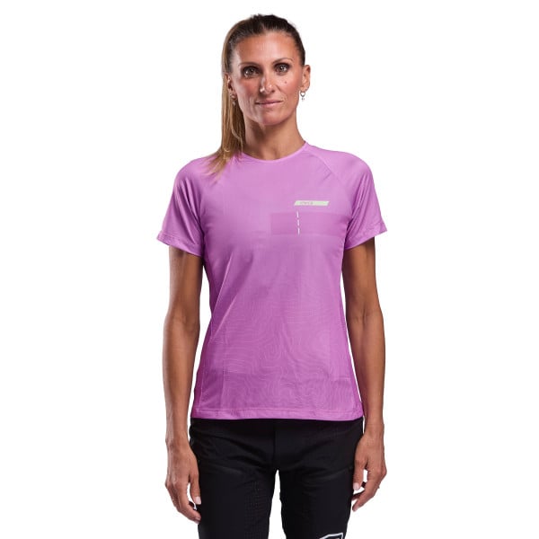Photo Maillot femme VTT XC EKOI Perf RUSH TOPO Mauve