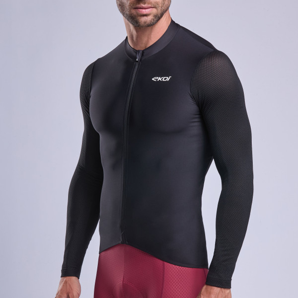 Photo Maillot homme mi-saison EKOI Perf PULSE Noir