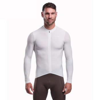 Maillot homme manches longues EKOI Perf PULSE Ivoire