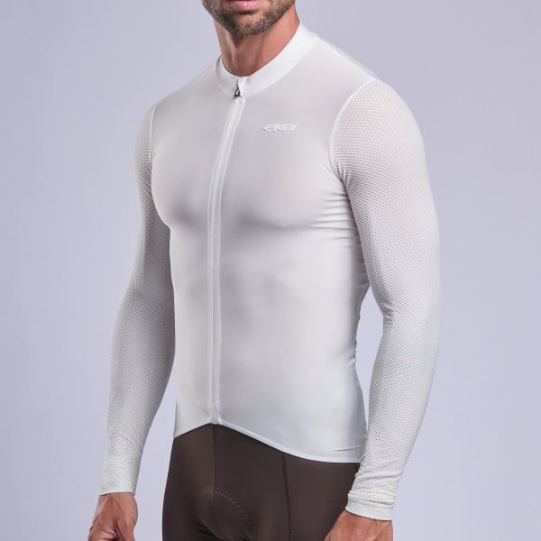 Photo Maillot homme manches longues EKOI Perf PULSE Ivoire