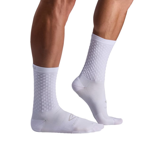 Photo Chaussettes EKOI Perf AERO FASTER LINE 18 cm Blanches
