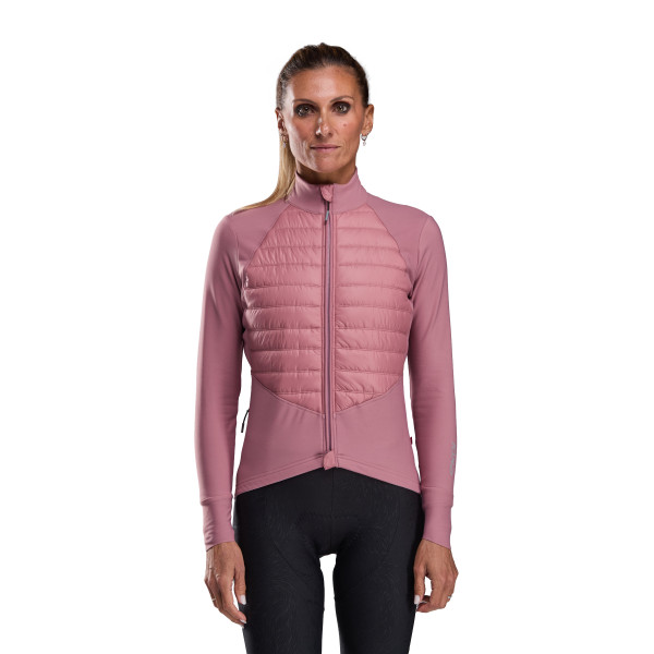 Photo Veste thermique femme EKOI Perf ELEGANCE PRIMALOFT® Rose
