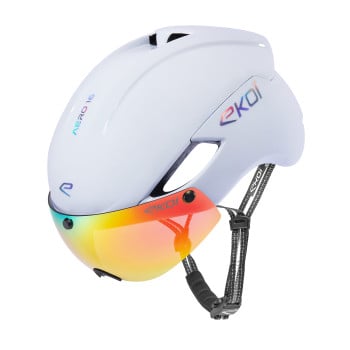 Casco EKOI Perf AERO16 LTD Elegance Bianco