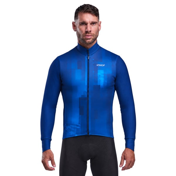 Photo Veste thermique EKOI PERF CLIMB Marine