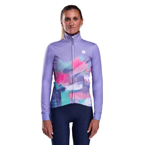 Photo Veste thermique femme EKOI Perf PAINTED Lilas