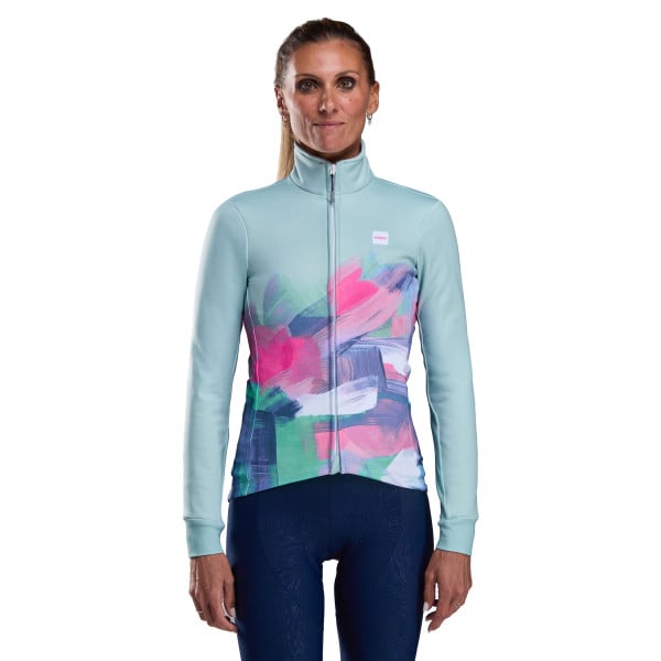Photo Veste thermique femme EKOI Perf PAINTED Sauge