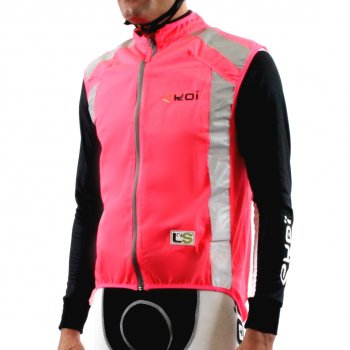 CHALECO DE SEGURIDAD ROSA