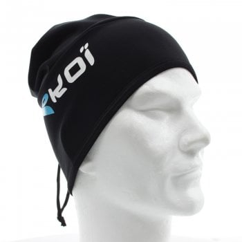 BONNET TOUR DE COU NOIR BLEU