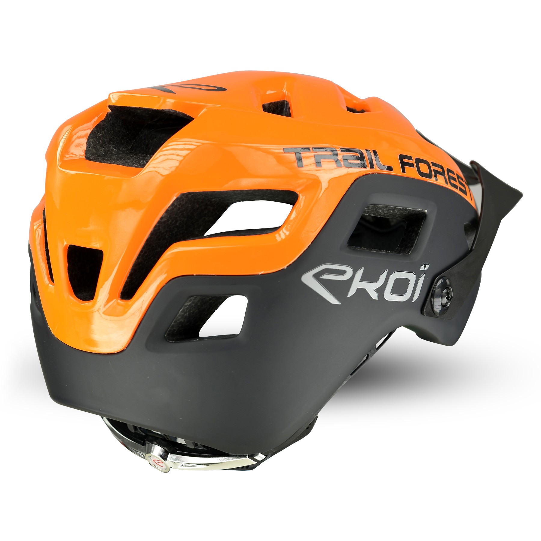 Pomarańczowy kask EKOI MTB TRAIL FOREST EKOI