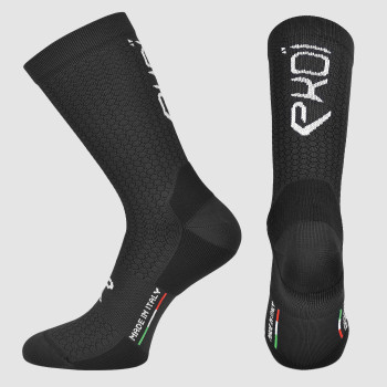 Ponožky EKOI LINE PRO, Černá / bílá