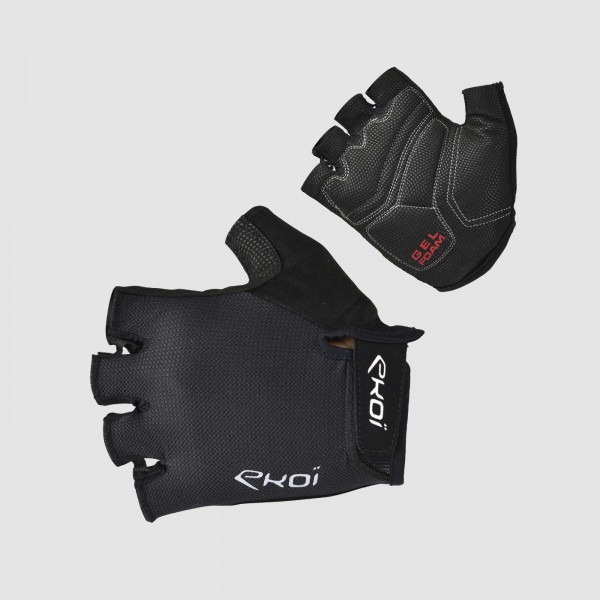 Photo Gants vélo été Ekoï Easy Gel Noir