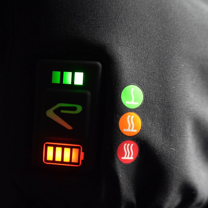 Gants polaires avec diodes LED intégrées - Taille S à XL