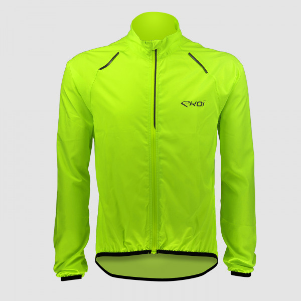 Giacca anti-vento EKOI ULTRA LIGHT Giallo fluo - EKOI