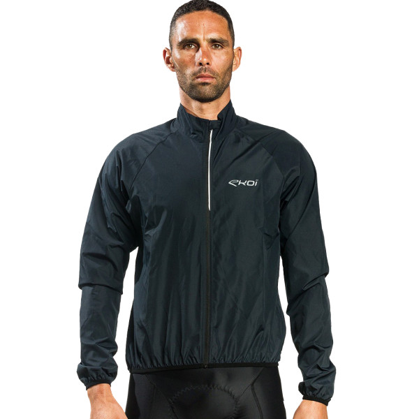 Photo Veste coupe-vent EKOI Noir