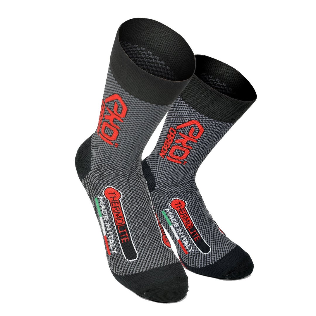Winter-Socken EKOI Perf Thermolite Carbon Fiber 18cm EKOI