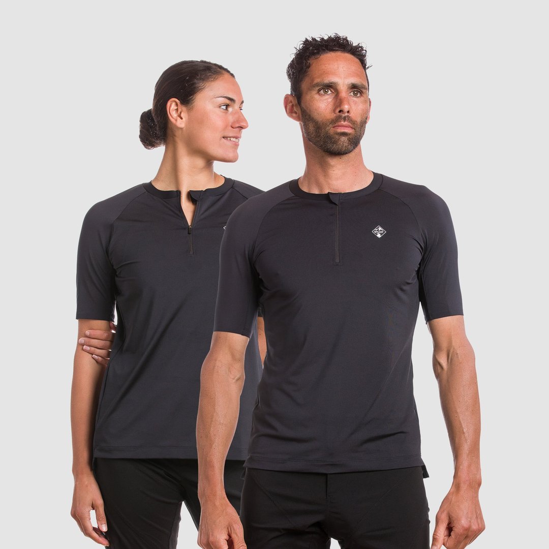 Maillot Cycliste Femme Ekoï Just For Her – Sans Manches – Noir – Taille S
