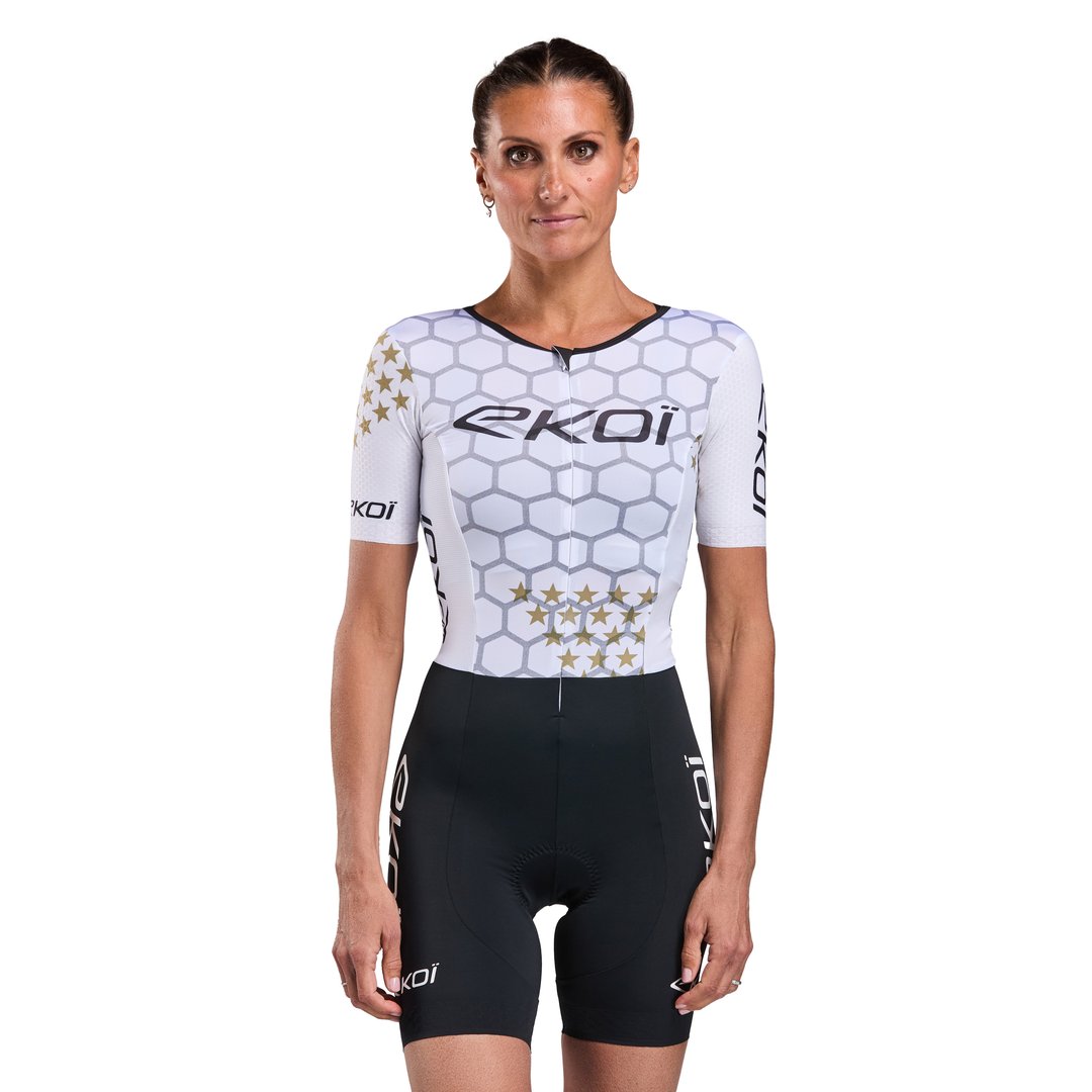 Mono de Triatlón para Mujer EKOI Racing Graphene EKOI