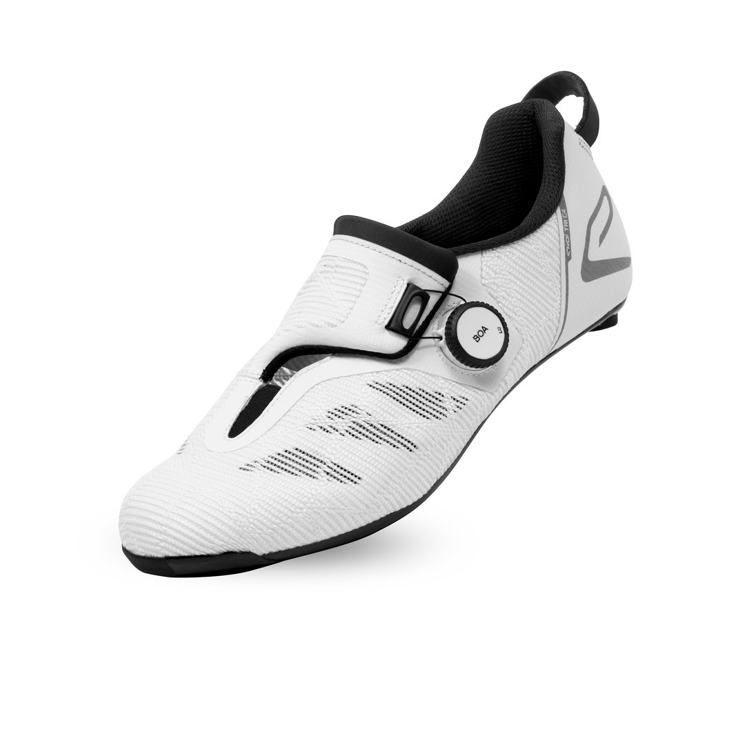 EKOI Racing TRI C4 Boa® White Shoes - EKOI