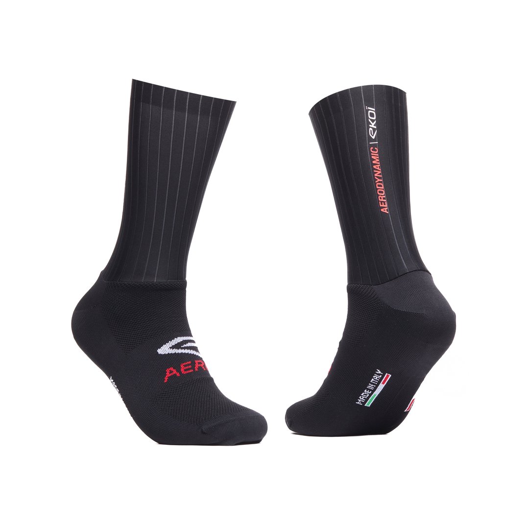 EKOI Racing PRO AERODYNAMIC Black Socks EKOI