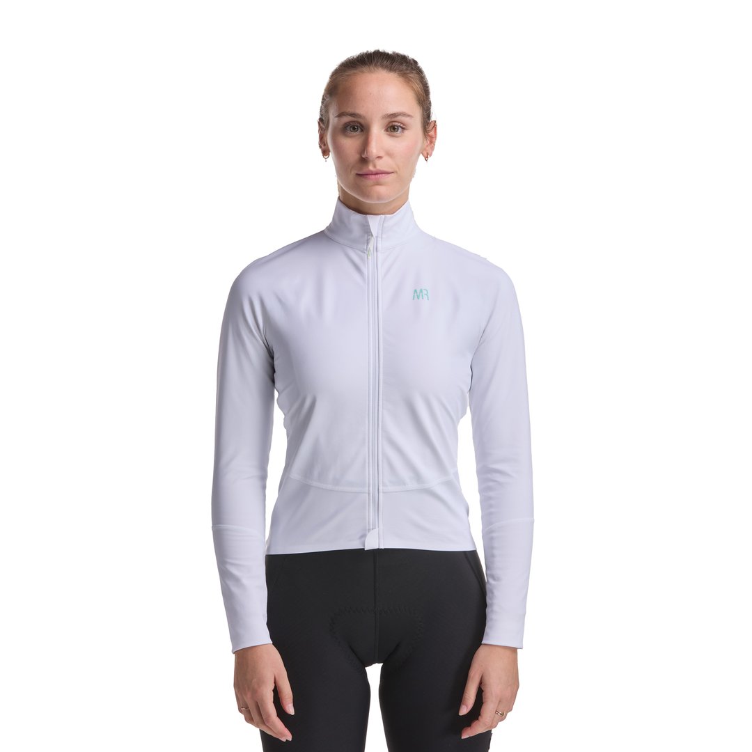 Chaqueta térmica de mujer Racing EKOI X MARION ROUSSE Blanco