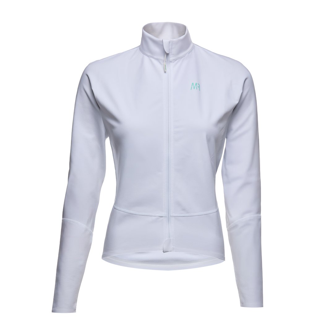 Chaqueta térmica mujer Racing EKOI X MARION ROUSSE Blanca EKOI