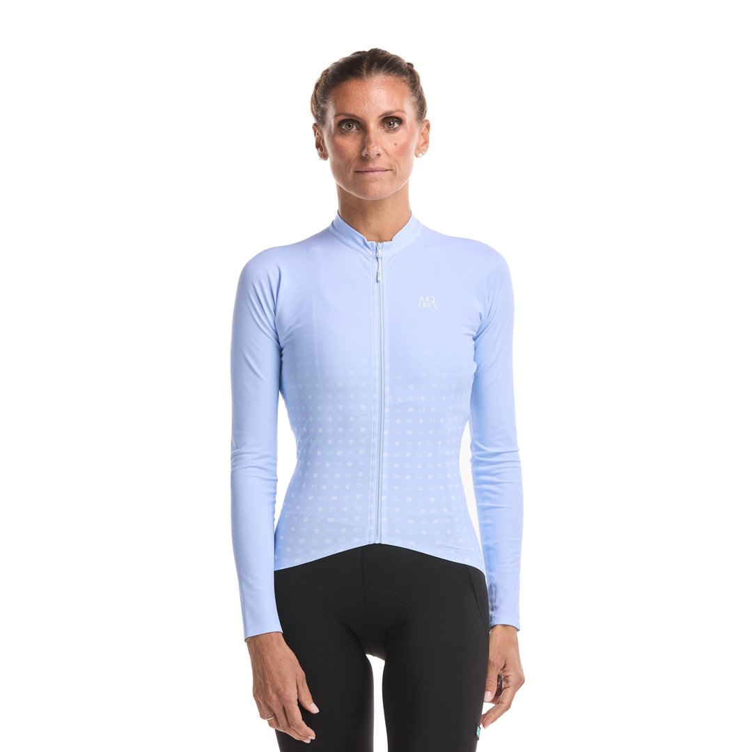 Maillot de manga larga para mujer Racing EKOI X MARION ROUSSE Azul