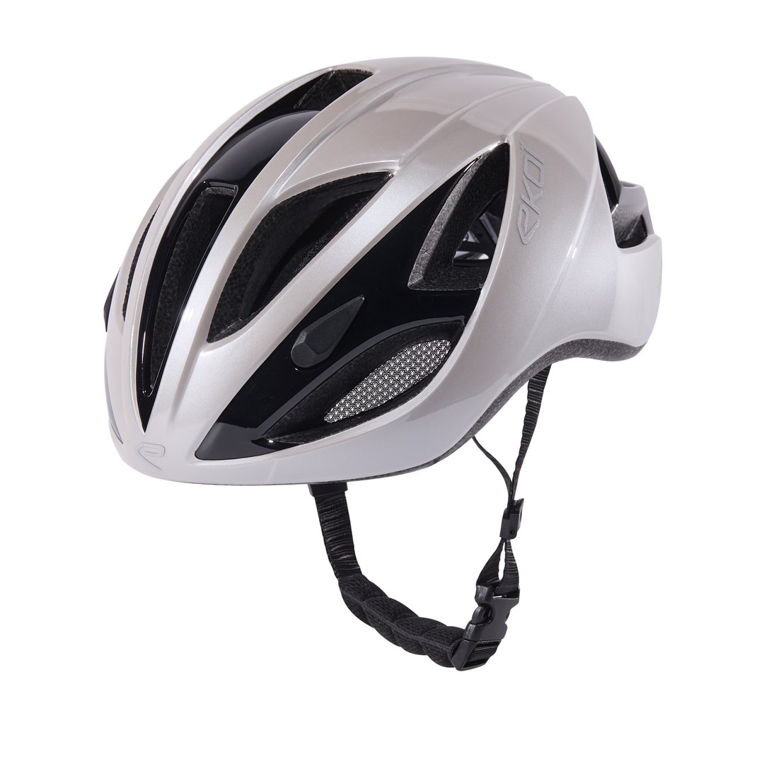 Helmet EKOI AR13 Evo Metal Silver