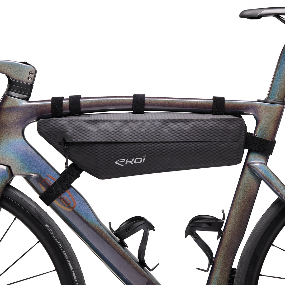 Sacoche cadre EKOI Racing GRAVEL BIKE PACKING EXPLORER Noir 5L