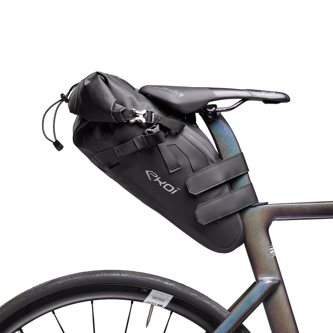 Satteltasche EKOI Racing GRAVEL BIKE PACKING EXPLORER Schwarz 14L - EKOI