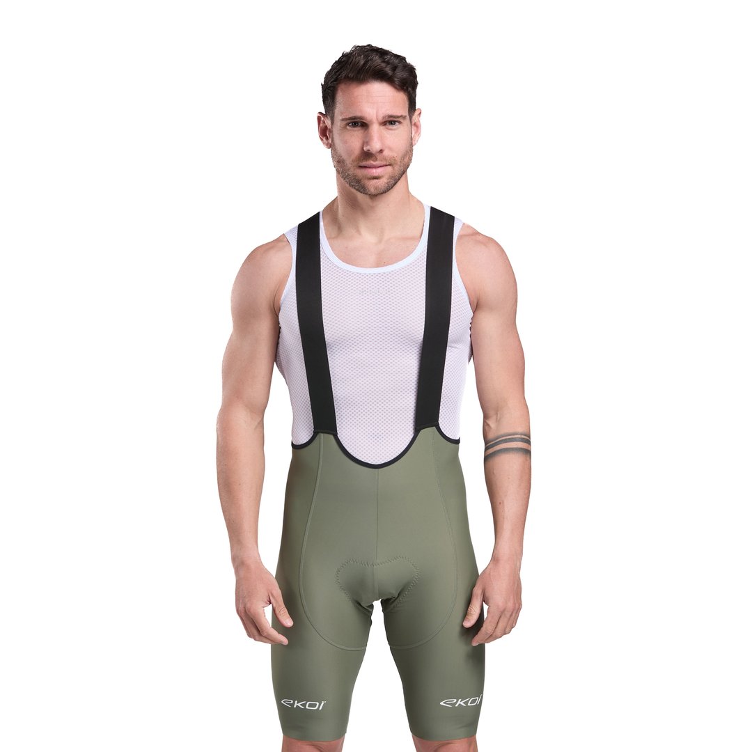 Cuissard EKOI Perf GEL POWER Kaki EKOI