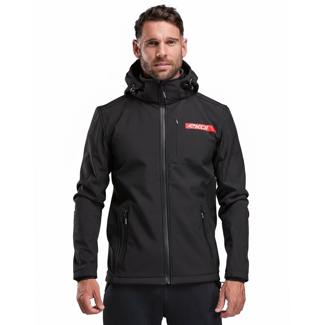 Thermisch jack EKOI Perf SOFTSHELL Zwart - EKOI
