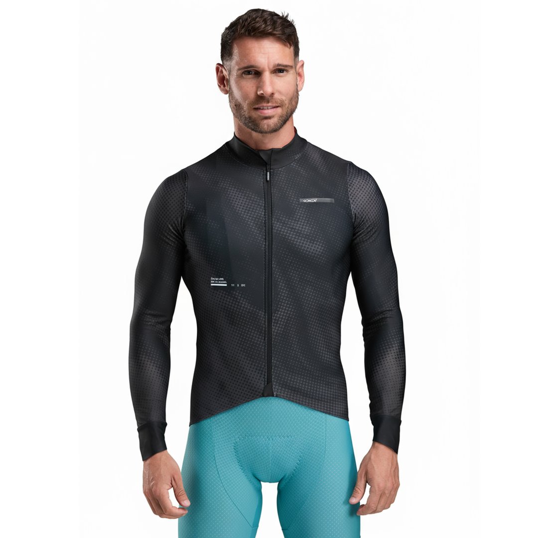 Remidoo Maglietta Donna A Maniche Lunghe Trasparente Con Glitter, Scollo Rotondo, Crop Top Elasticizzato, Nero-V, Taglia S - 2