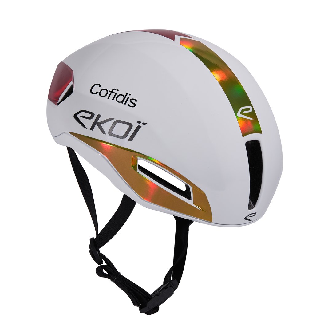 Casque EKOI Racing R-AERO Proteam COFIDIS