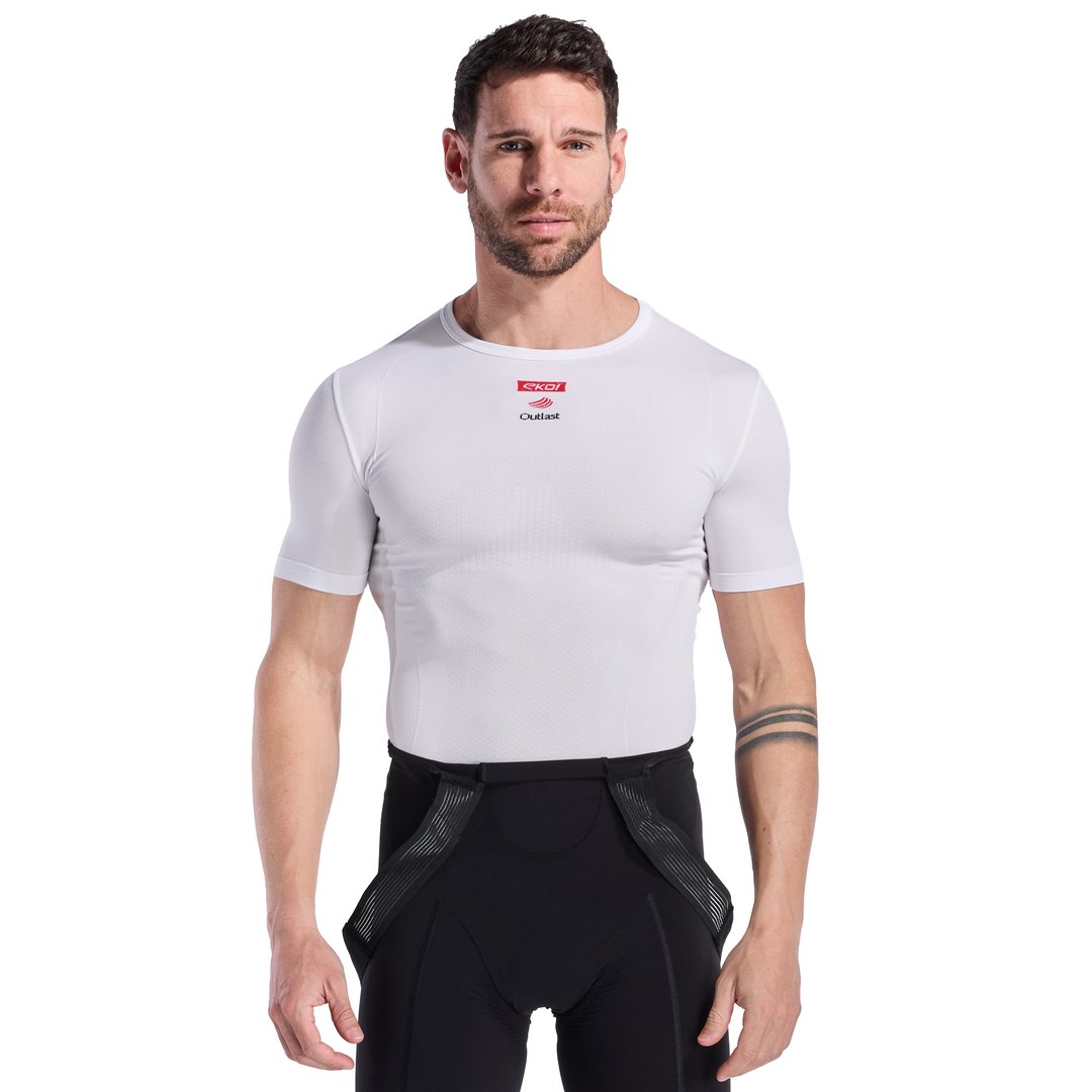 Sous-maillot (débardeur) Technique EKOI - Blanc Et Noir - Neuf Sans étiquette (jamais Servi)