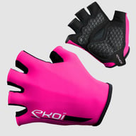 Summer Gloves EKOI ROAD NEON PINK