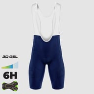 Bib-shorts EKOI 3D GEL EVO marine