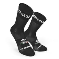 Letní ponožky EKOI Perforato černé