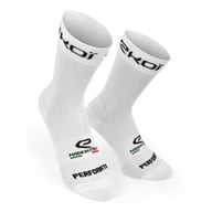 Letní ponožky EKOI Perforato Bílé
