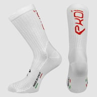 Socks EKOI LINE PRO WHITE RED