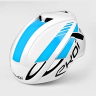 Helmet EKOI AERO14 White Blue PRO