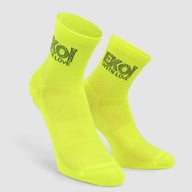 Ladies socks Ekoï Sara Neon Yellow