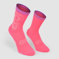 Dámské ponožky zimní/podzimní EKOI Thermolite Sonia Růžová