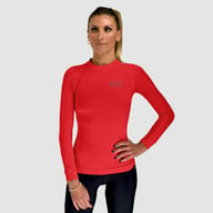 Sous maillot femme THERMO Col Rond EKOI EDEN Rouge