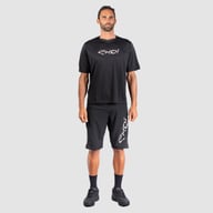 Gear Short Sleeves Jersey + Shorts  EKOI MTB Black