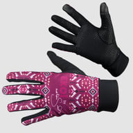 Ladies Long Gloves EKOI BY NATHALIE SIMON Black
