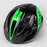 Helmet EKOI AR13 BLACK NEON GREEN