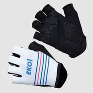 EKOI STRIPES Women's Gloves white