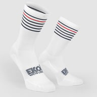 EKOI STRIPES Women's socks White
