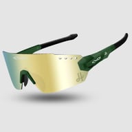EKOI Premium S HOTCHILLEE LTD Goggles Green matte Revo Cat3