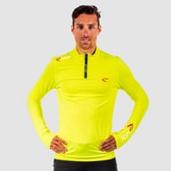 Bluza do biegania EKOI RUN Warm Żółty